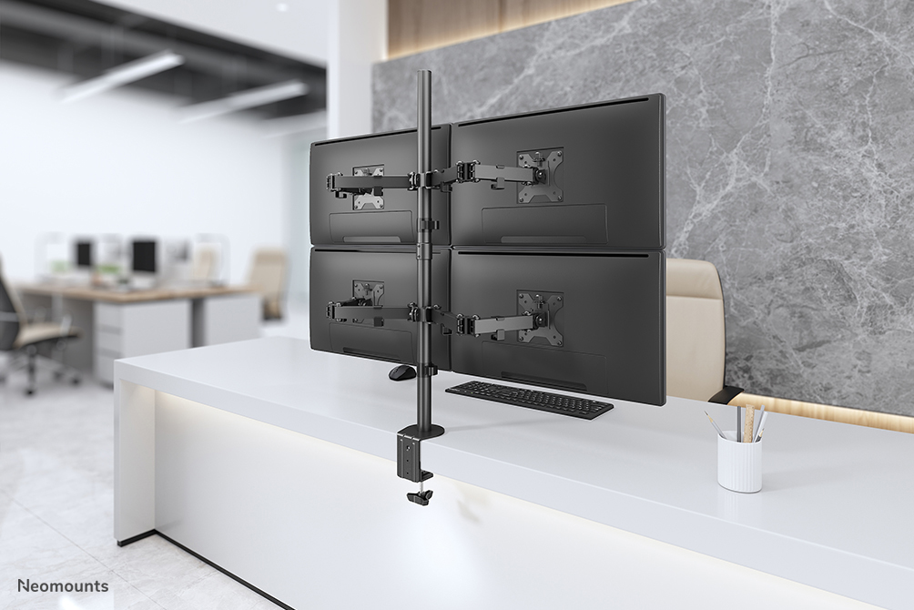 Neomounts FPMA-D550D4BLACK Monitorarm 13-32"